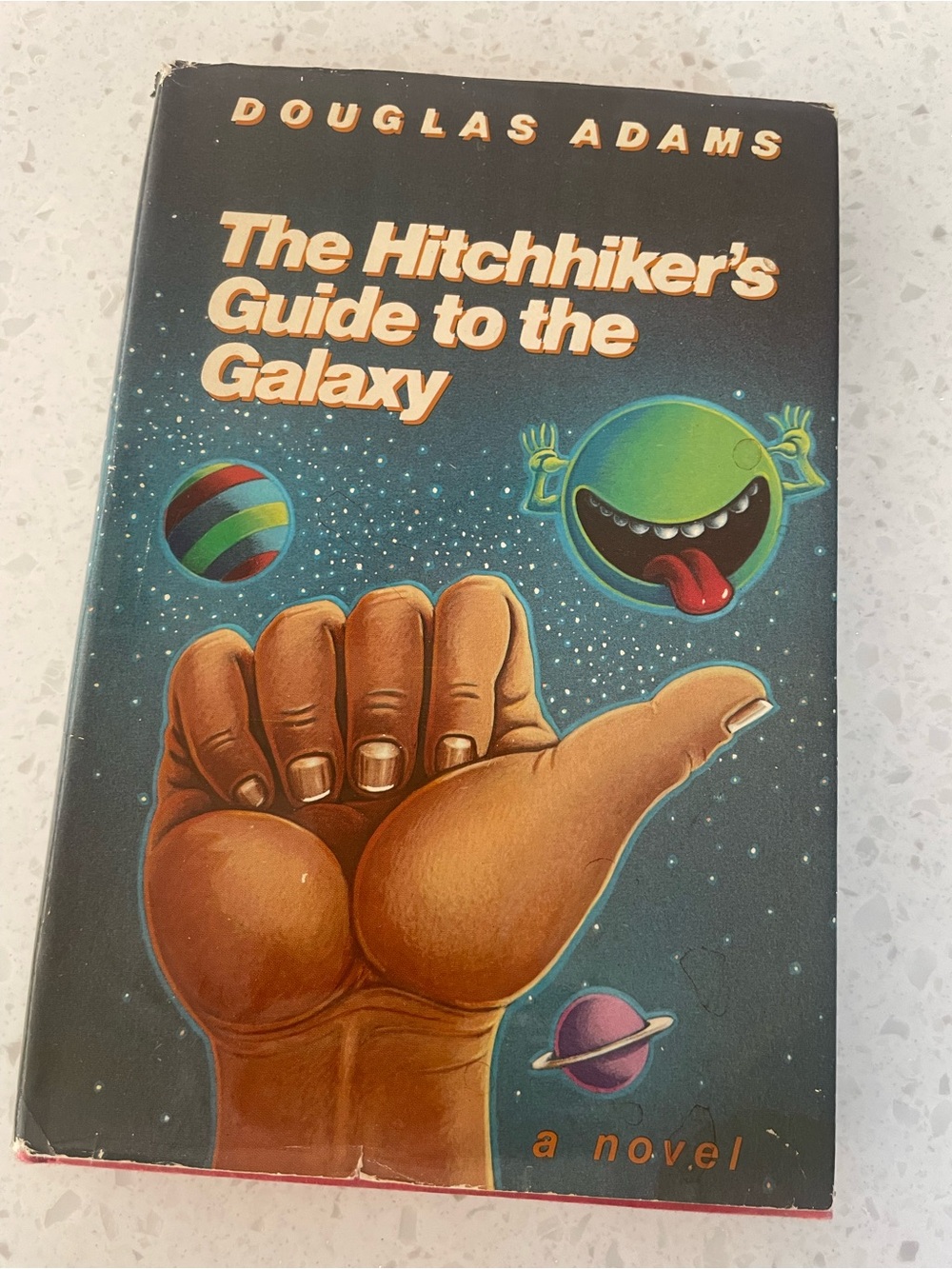 1979 The Hitchhiker's Guide To The Galaxy Douglas Adams HC Book Club Edition